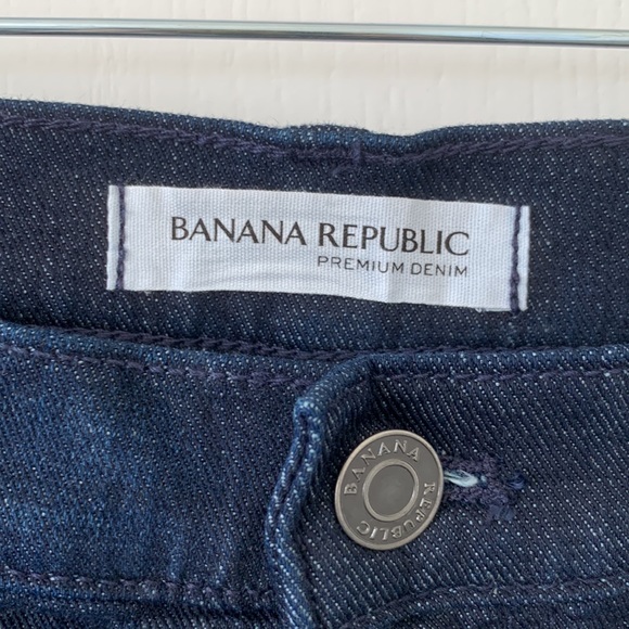 BANANA REPUBLIC Roll-up Premium Jean Shorts Size 29 New With Tag - Picture 2 of 12